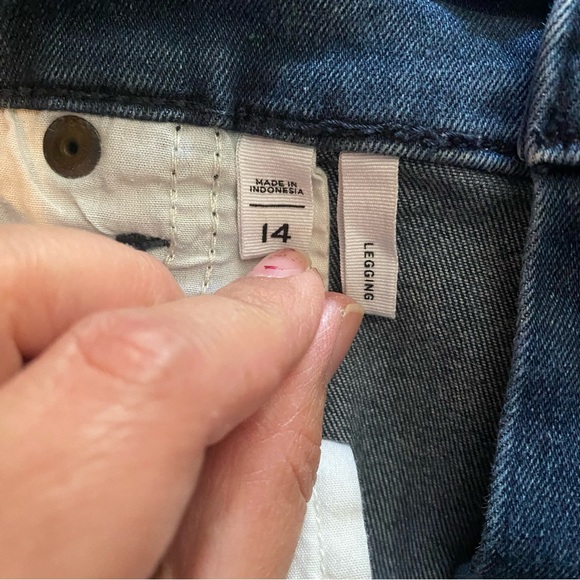 Loft Outlet Legging Jeans sz 14 - Picture 7 of 7